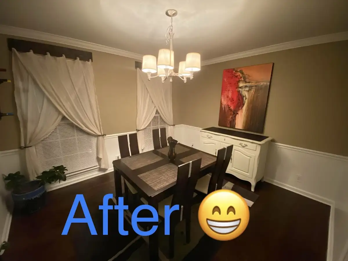 Professional dining room restoration after water damage in Petal